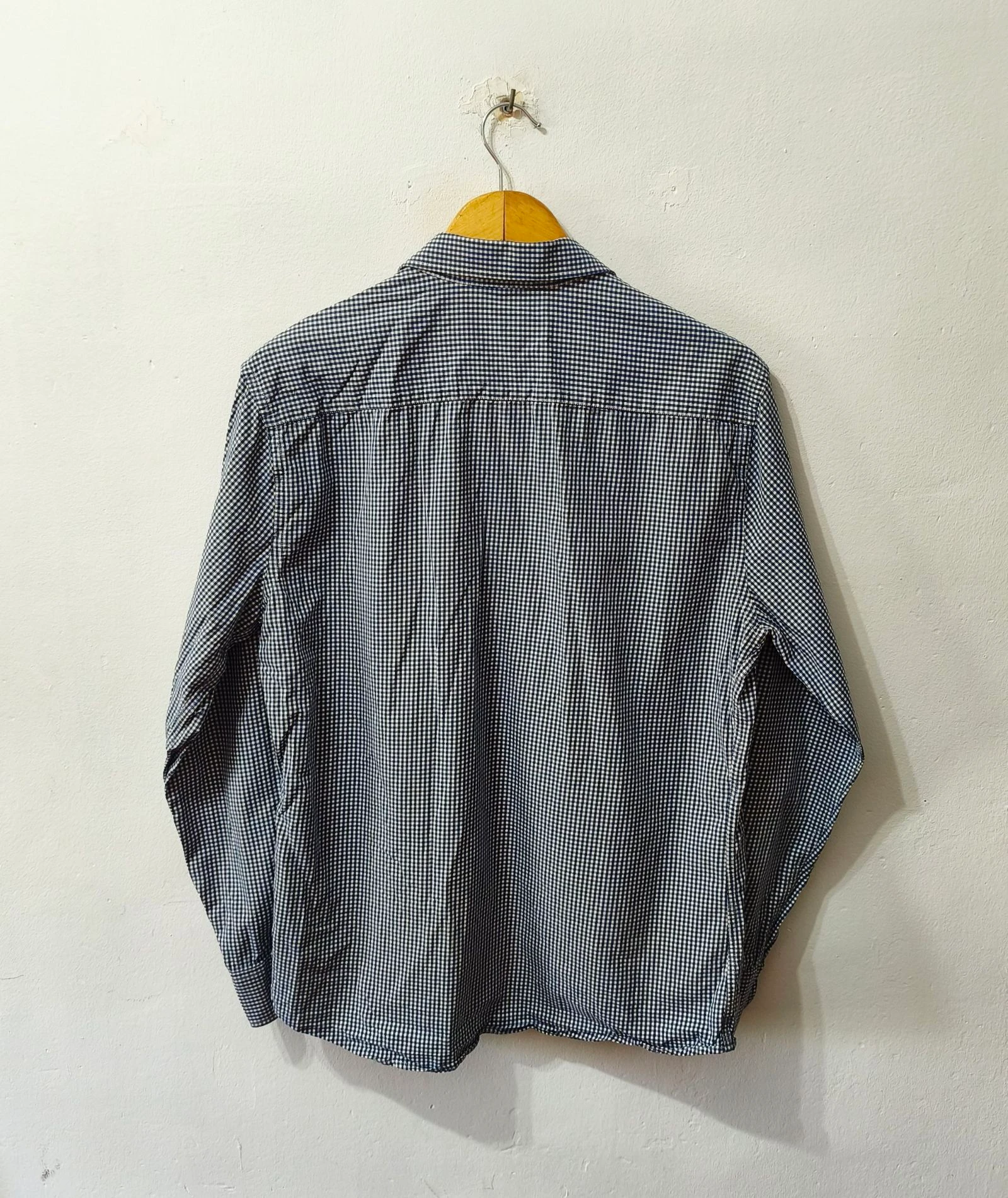 Chemise à carreaux bleu et blanc Pepe Jeans homme Taille L – photo 2
